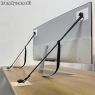 TRENDYZONE0I Furniture Anchors, Adhesive No-Drill Adjustable TV Safety Straps, Durable Anti-Tip 2 Pa