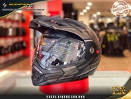 SCORPION EXO ADX-2 CARRERA MATT BLACK-SILVER /SCORPION HELMET/MODULAR HELMET/FLIP UP HELMET/DOUBLE V