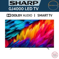 Sharp GJ4000X 4K UHD Easy Smart TV | 65” | HDR & Easy Smart Platform | 4TC65GJ4000X 4T-C65GJ4000X