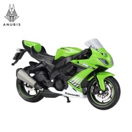 Mô Hình Mô Tô Kim Loại 1/18 KAWASAKI NINJA ZX10R Maisto Dùng Để Trưng Bày Bàn Làm Việc Làm Đồ Chơi T