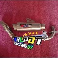 WRC RACING EXHAUST FOR MOTORCYCLES SECOOPYBEAT VARIO 110 MIO Sporty MIO J MIO GT