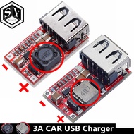 1PCS Great IT Fine 6-24V 12V/24V to 5V 3A CAR USB Charger Module DC Buck step down Converter 12v 5v power supply module