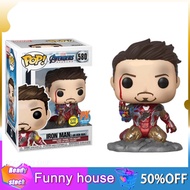 Nanan Funko Pop Iron Man Figure Doll Marvel Avengers Cartoon Character Model Toy Ornament For Kids Gifts