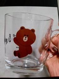 💎熊大造型玻璃杯絕版 收藏品💕