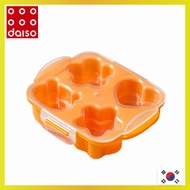 [Daiso Korea] Microwave Egg Mold for Bento Deco | 4 Shapes (Heart, Star, Bear, Flower) | Easy 30s Co