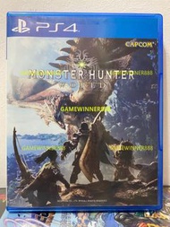 《居家抗疫必備》（中古二手）PS4遊戲 怪物獵人 世界 Monster Hunter World 港版中英文版