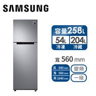 三星SAMSUNG 258公升 極簡雙門變頻冰箱 RT25M4015S8/TW