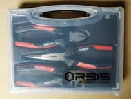 ORBIS 德國製 3支 盒裝 鋼絲鉗 尖嘴鉗 斜口鉗 舒適柄 Knipex NWS Gedore Snap-on 瑕疵