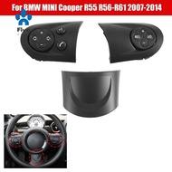 For BMW MINI Cooper R55 R56 R57 R58 R59 R60 R61 Multifunction Audio Cruise Car Steering Wheel Control Switch Trim Cover Parts