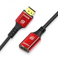 SUMILABEL - HDMI 2.1 公對母延長線 HDMI (超高清8K UHD支持) 綠色/紅色 隨機送出 - 1.5米長