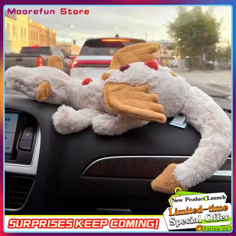 【IN STOCK】JELLYCAT UK Rainbow Dragon Bag Pendant With Bag Jellycat Golden Dragon Plush Keychain Birt