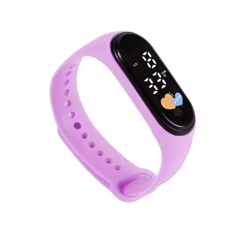 Kids Wristwatch Children Watch Led Wristband Watch Kids Waterproof Led Wristband Watch Silicone Digi