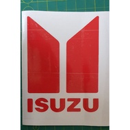 ISUZU LOGO STICKER| DECAL|LORRY STICKER|BIKE STICKER|STICKER KERETA |STICKER LORI|STICKERS TAMPAL CE