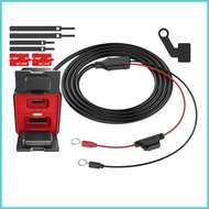 Motorcycle USB Charger Waterproof USB Charger Anti Vibration Impacts Resistant Motorcycle Accessorie