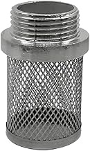 1/2inch 304 stainless steel filter head with External thread diameter of 20mm connected to DN15 1/2"