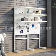 Wire-Wrap Board Vertical Storage Rack Storage Rack Iron Floor Bookshelf Wall Pendant Display Rack Hand-Made Storage Rack