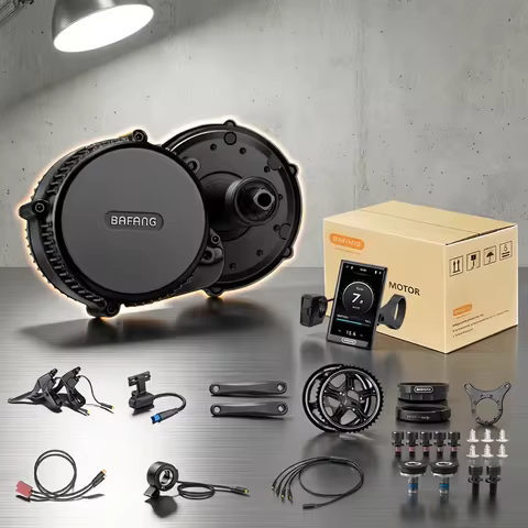 Bafang Mid Drive Motor Kit CAN BUS No Battery BBS02B 48V 750W 500W 350W 250W 500W 36V 250W Electric 