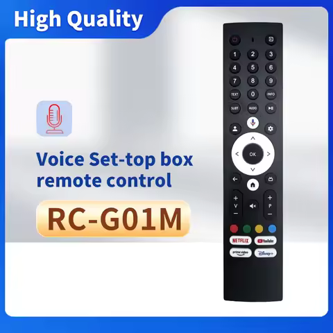 voice Remote control RC-G01M Replacement For Sansui Caixun Thomson TV