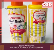 Bedak Gatal Salicyl Menthol Untuk Bayi - Dewasa 50gr Bedak Gatal Untuk Bayi Bedak Gatal Biang Keringat Bayi Bedak Gatal Salicyl Bayi Bedak Gatal Untuk Selangkangan Bedak Salicyl Gatal Menthol