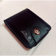 Dompet kulit pria Model Kancing Magnet Dompet Lipat Pria Dompet Kulit Kualitas PREMIUM Dompet Cowo C