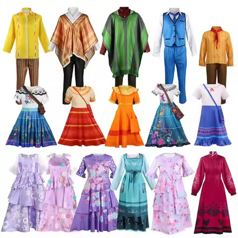 Israel JIT01 Magic Full House Peppa Isabella Princess Dress Cos Dress Performance Dress Children'S C