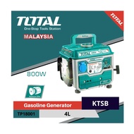 [ TOTAL ] TP18001 Gasoline Generator 800W Fuel Tank 4L