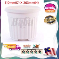 Bi - Rd -310 Romanesque Series pot saiz 310mm white limited colour Baba pasu plastik baba putih