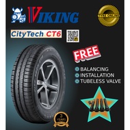 VIKING CITYTECH CT6 205/65R15 NEW TYRE TIRES TAYAR BARU MURAH RIM 15 INNOVA CAMRY ONLINE FREE INSTAL