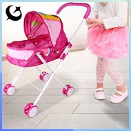 [FIREFLY1] Baby Doll Stroller Applicable for 9-12inch Dolls or 25-30CM Baby Dolls Kids Girl OOO