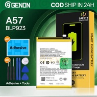 【Free Tools+Adhesive】Genon Battery for Oppo A57 Battery BLP923 5000mAh Bateri New 0 Cycle
