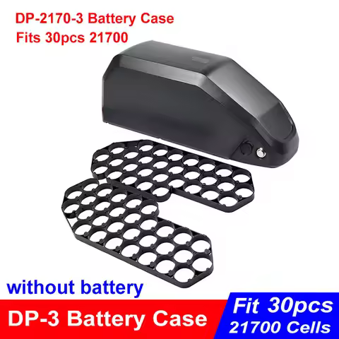 DP-3 Battery Box Polly DP3 Fit 30PCS 21700 Cell 36V 48V 52V 10S3P 13S2P 14S2P Nickel 10S 13S 14S 30A