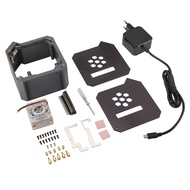 Mini Tower Fan with Case Kit with Ice Tower 0.96 Screen Dispaly Power Supply for Raspberry Pi5