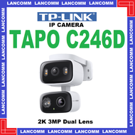 TP-LINK TAPO C246D Indoor/Outdoor Dual Lens Pan/Tilt Security Camera