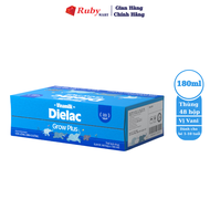 Thùng 48 Hộp Sữa Bột Pha Sẵn Vinamilk Dielac Grow Plus 180ml