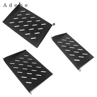 [Adepe] Server Rack Shelf, Network Cabinet Shelf, Disassembled, Assembly, 1U Cantilever Mounting Com