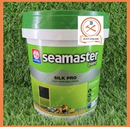 White colour-1 Liter Seamaster Paint Silk Pro Easy Wash Wall Finish-7500G-Interior