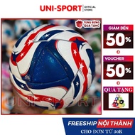 New season Club WC2025 soccer ball - Size 5 + Free pump, 12 Month Leather mesh bag