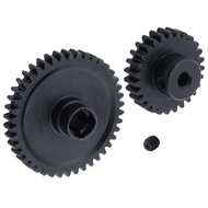 Hobbypark Metal Diff Differential Main Gear 42T & Motor Pinion Gear 27T Set for WLtoys A959-B A969-B