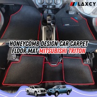 Mitsubishi Car Lancer Attrage ASX Triton X Pander LAXCY Carpet Honeycomb Floor Mat