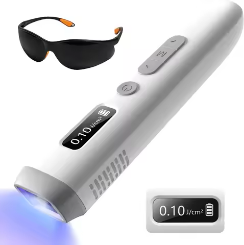 308nm UVB Vitiligo Phototherapy Lamp Handheld Home Use UV Light Therapy Device for Psoriasis Eczema 