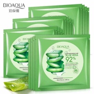 (MASK) Bio AQUA Aloe Vera Mask 92% / Aloe Vera Herbal Soothing Gel Mask
