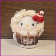 YT4 Sanrio Hello Kitty Midnight Food Tour Coke Cup Plushie Keychain Sanrio Cute Bag Charm