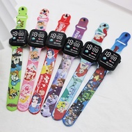 Cartoon Princess LED Kids Watch Waterproof Watch for Kids Cartoon Children Watch Electronic Watch wi