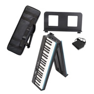 torachel1-PH 88 Keys Electronic Keyboard Piano Foldable Port