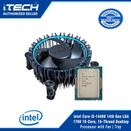 Intel Core i5-14400 14th Gen LGA 1700 10-Core, 16-Thread Desktop Processor with Fan | Tray