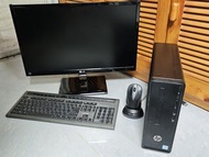 HP 桌上電腦一套 i3-8100 電腦