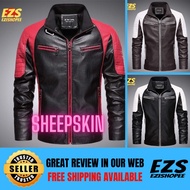 Jaket Kulit Rider Lelaki Mens Leather Jacket Murah Terkini 2020 Aksesori Motorsikal Jaket Motor Unisex