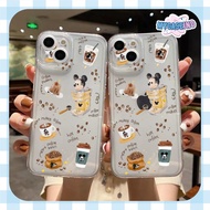 MICKEY COFFEE ANGEL EYE PRINTING case iphone 6 6 6s 7 8 plus x xs xr max 11 12 13 pro max 14 15 16 m