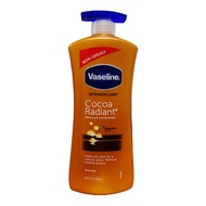 Vaseline Intensive Care Cocoa Radiant โลชั่นวาสลีน โกโก้ อเมริกา สีน้ำตาล 725 ml. แพ็คเก็จใหม่!! (1 ชิ้น)