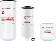 Oil Fuel Coolant Filter Maintenance Kit Replacement LF14000NN FS1000 WF2071 Fit for Kenworth T800 T6